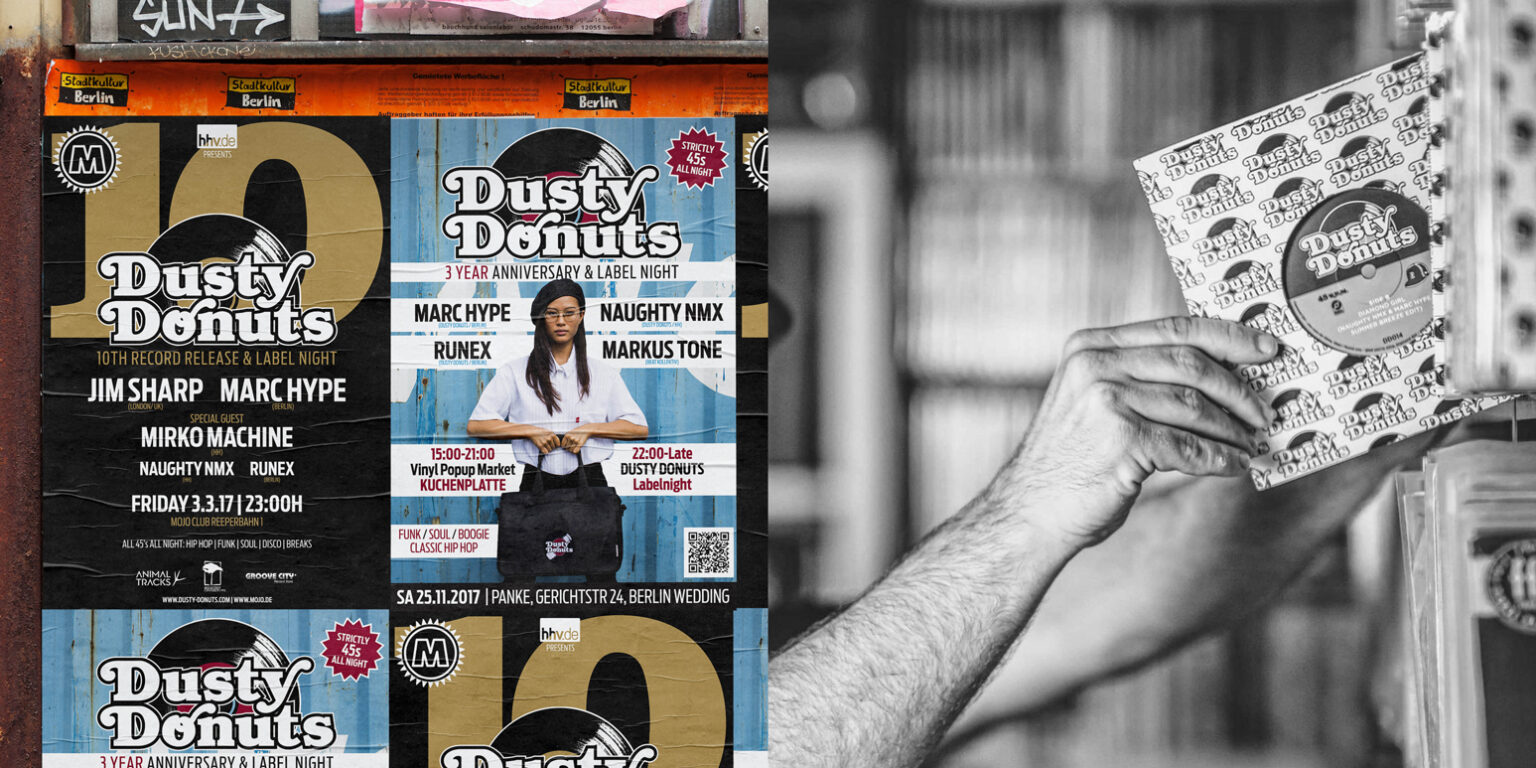 7” Dusty Donuts DD022 Dusty Donuts - Jordan Atkinson